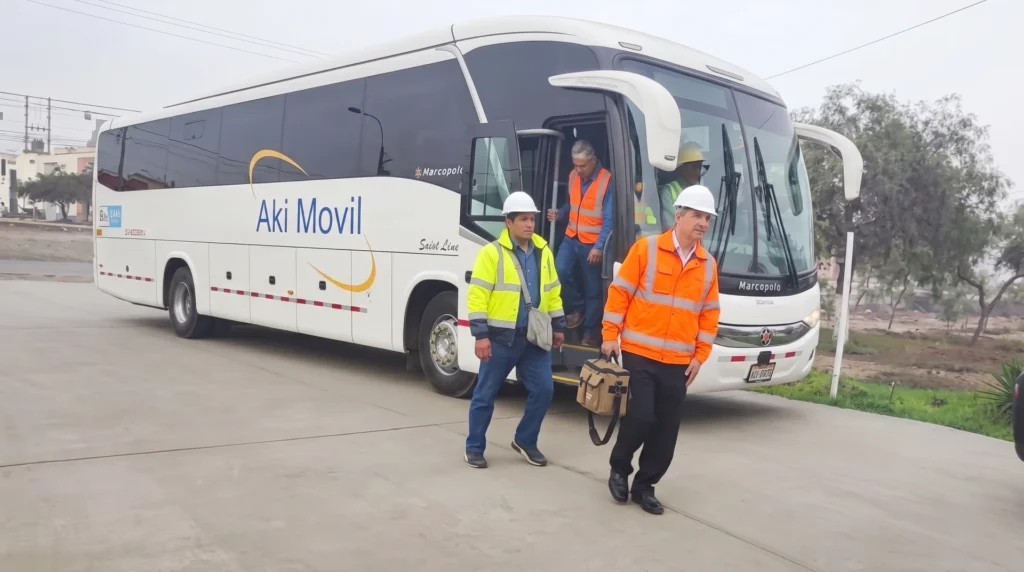 Servicio de transporte para trabajadores